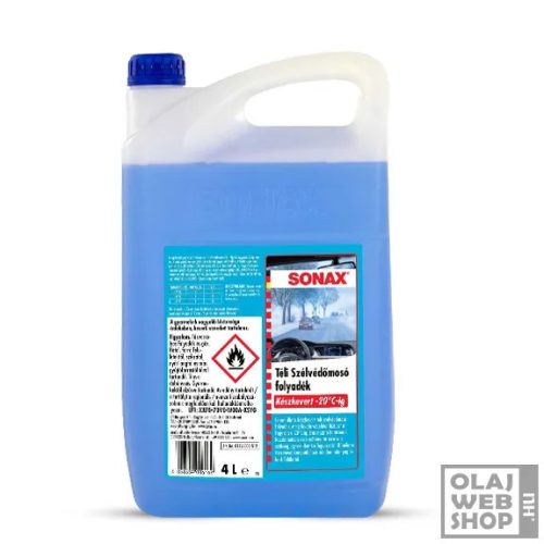 Sonax Téli szélvédőmosó folyadék -20°C citrus 4L