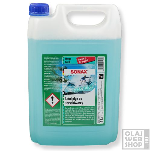 Sonax Nyári szélvédőmosó Ocean Fresh 4L