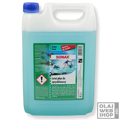 Sonax Nyári szélvédőmosó Ocean Fresh 4L