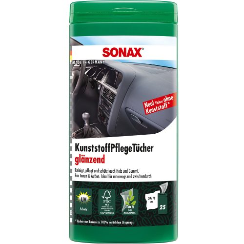 Sonax Műanyagápoló kendő 25db-os 1doboz