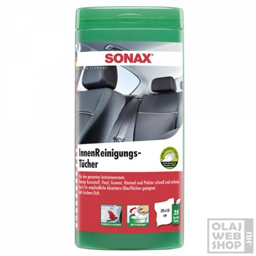 Sonax Autóbelső tisztító kendő 25 db-os 1doboz