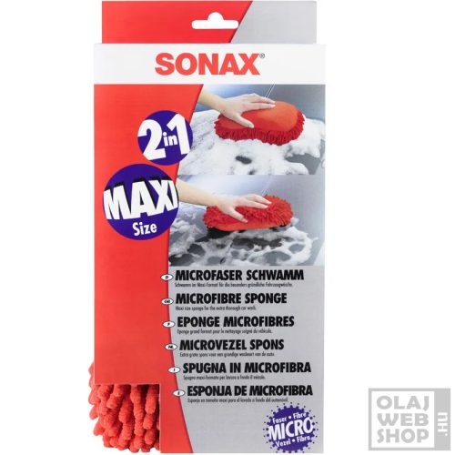 Sonax Mikroszálas autóápoló szivacs 2in1 1db-os