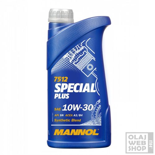 Mannol 7512 Special Plus 10W-30 motorolaj 1L