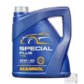 Mannol 7512 Special Plus 10W-30 motorolaj 4L