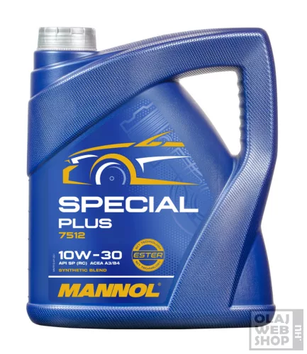Mannol 7512 Special Plus 10W-30 motorolaj 4L