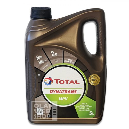 Total Dynatrans MPV  UTTO mezőgazdasági olaj 5L