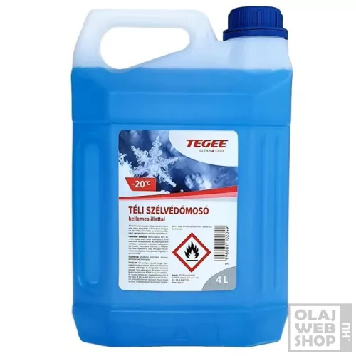 TEGEE Téli szélvédőmosó folyadék -20°C 4L