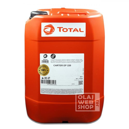 Total Carter EP 220 ipari hajtóműolaj 20L
