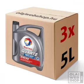 TotalEnergies Quartz Ineo ECS 5w-30 motorolaj 15L karton