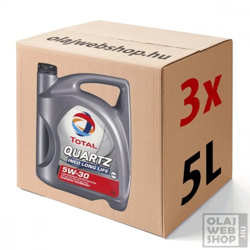 Total Quartz Ineo Longlife 5W-30 motorolaj 15L karton