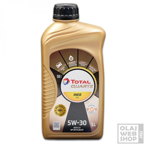 Total Quartz Ineo MC3 5w-30 motorolaj 1L