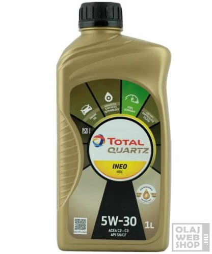 Total Quartz Ineo MDC 5w-30 motorolaj 1L