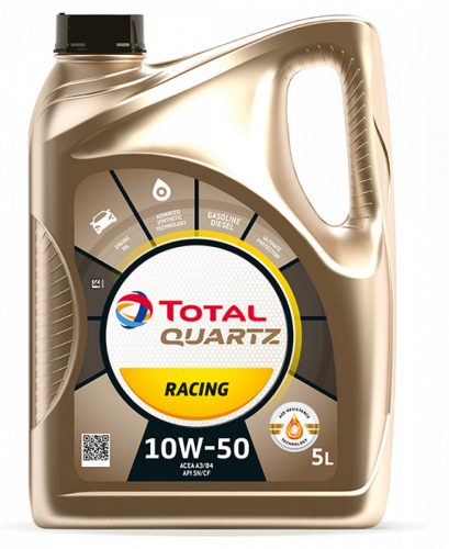 Total Quartz Racing 10w-50 motorolaj 5L