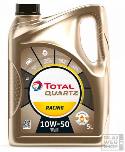 Total Quartz Racing 10w-50 motorolaj 5L