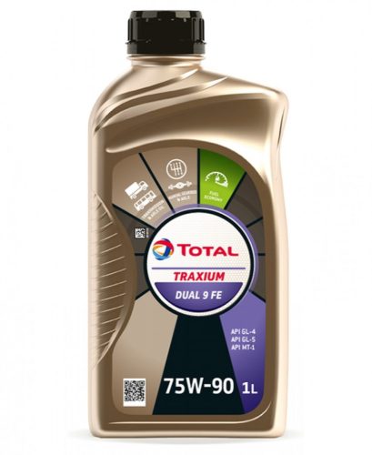 Total Traxium Dual 9 FE 75W-90 GL-4/5 váltóolaj 1L