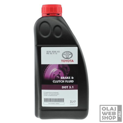Toyota Brake & Clutch Fluid DOT 5.1 fékfolyadék 1L