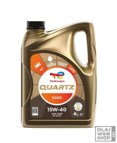 TotalEnergies Quartz 5000 15W-40 motorolaj 4L
