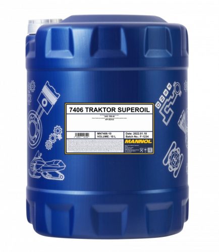 Mannol 7406 TRAKTOR SUPEROIL 15W-40 mezőgazdasági olaj 10L