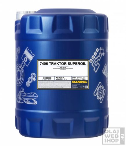 Mannol 7406 TRAKTOR SUPEROIL 15W-40 mezőgazdasági olaj 10L