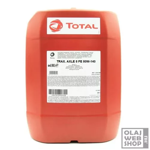 TotalEnergies Traxium Axle 8 FE 80W-140 GL-5 váltóolaj 20L
