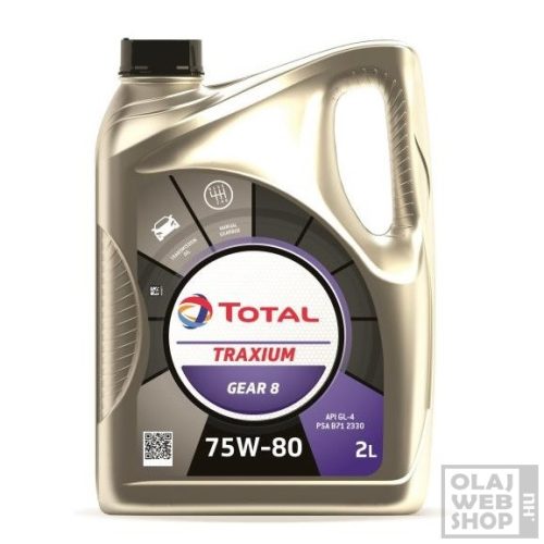 Total Traxium Gear 8 75w-80 GL-4+ váltóolaj 2L