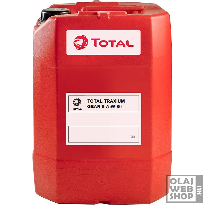 Total Traxium Gear 8 75w-80 GL-4+ váltóolaj 20L - 75W-80 vál