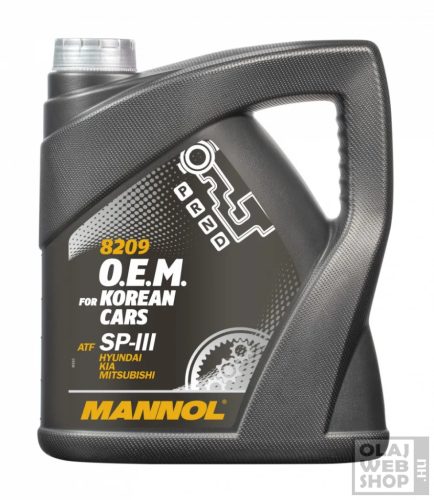 Mannol 8209 ATF SP-III automata váltóolaj 4L