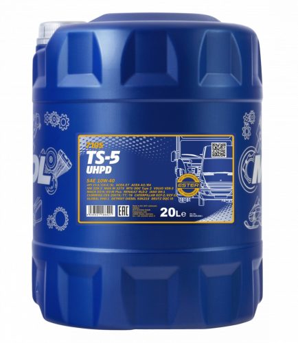 Mannol 7105 TS-5 UHPD 10W-40 teherautó motorolaj 20L