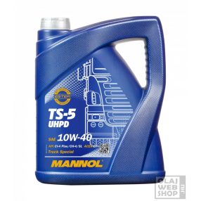 Mannol 7105 TS-5 UHPD 10W-40 teherautó motorolaj 5L
