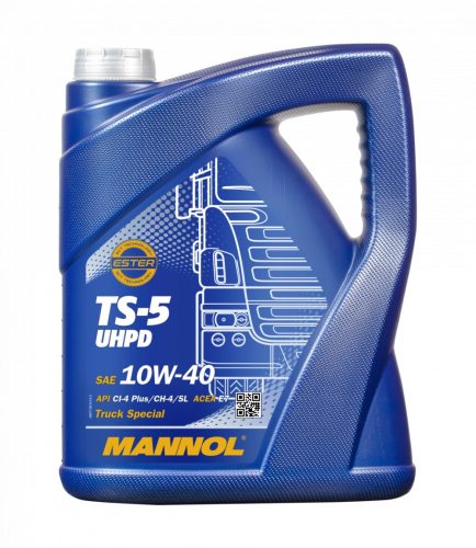 Mannol 7105 TS-5 UHPD 10W-40 teherautó motorolaj 5L