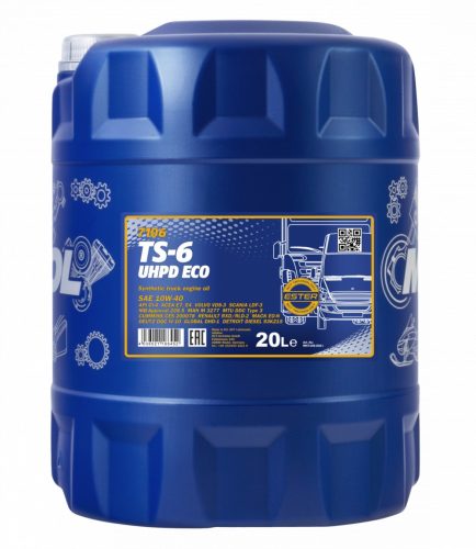 Mannol 7106 TS-6 UHPD ECO 10W-40 teherautó motorolaj 20L