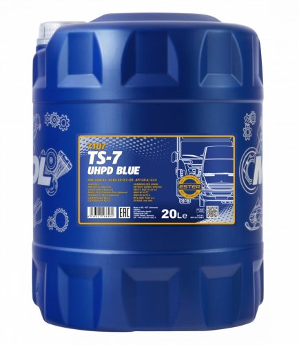 Mannol 7107 TS-7 UHPD BLUE 10W-40 teherautó motorolaj 20L