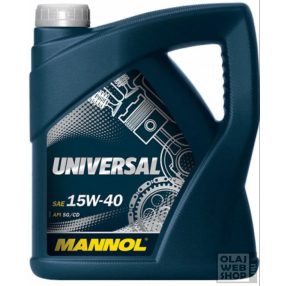 Mannol 7405 UNIVERSAL 15W-40 motorolaj 4L