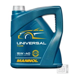Mannol 7405 Universal 15W-40 motorolaj 4L