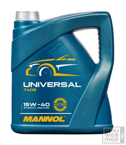 Mannol 7405 Universal 15W-40 motorolaj 4L