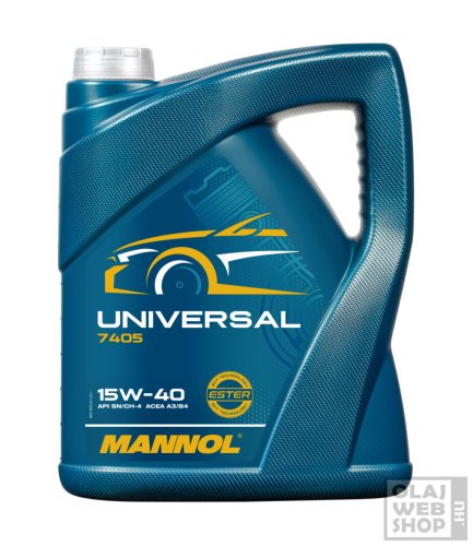 Mannol 7405 Universal 15W-40 motorolaj 5L