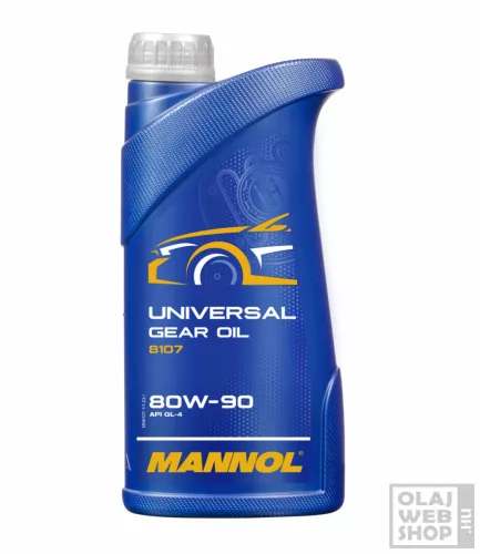 Mannol 8107 Universal Gear Oil 80W-90 GL-4 hajtóműolaj 1L