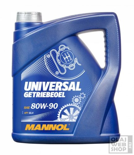 Mannol 8107 UNIVERSAL GETRIEBEOEL 80W-90 GL-4 hajtóműolaj 4L