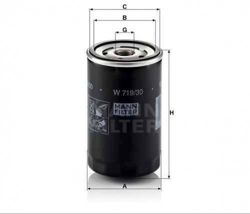 Mann-Filter olajszűrő W719/30