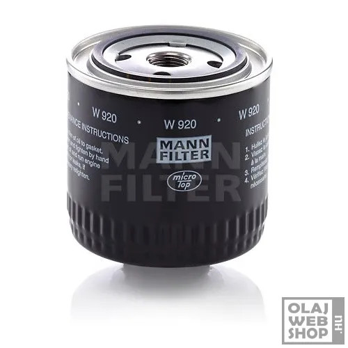 Mann-Filter hidraulikaszűrő W920