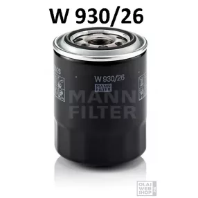 Mann-Filter olajszűrő W930/26
