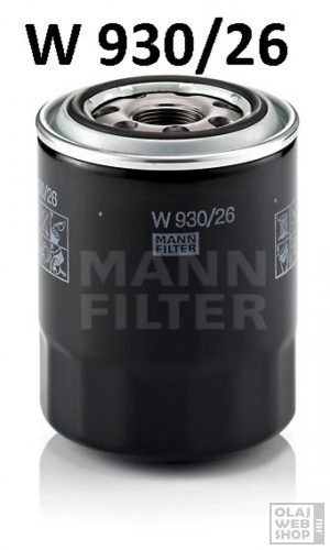 Mann-Filter olajszűrő W930/26