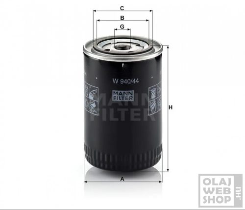Mann-Filter olajszűrő W940/44