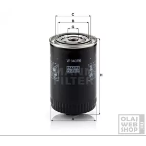Mann-Filter olajszűrő W940/66