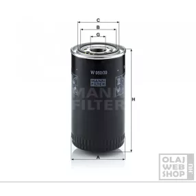 Mann-Filter olajszűrő W950/39