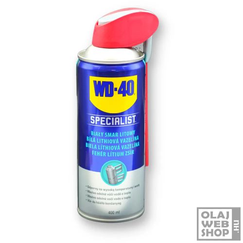 WD-40 Specialist HP White Lithium fehér lítiumos zsírspray 400ml