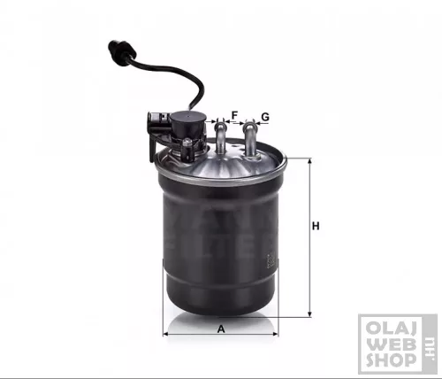 Mann-Filter üzemanyagszűrő WK11024