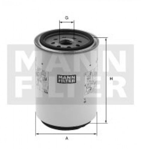 Mann-Filter üzemanyagszűrő WK1176x