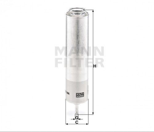 Mann-Filter üzemanyagszűrő WK5001