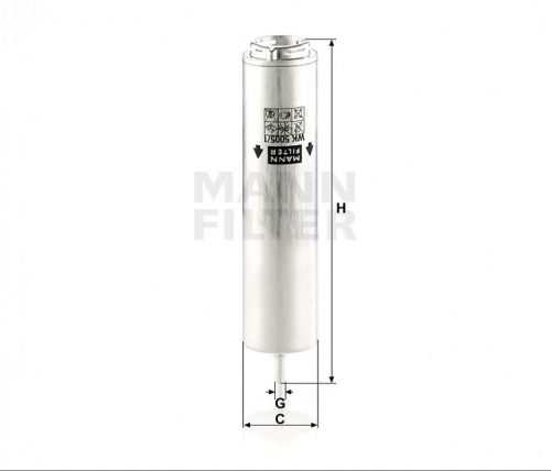 Mann-Filter üzemanyagszűrő WK5005/1Z
